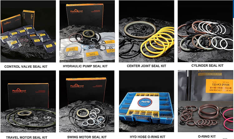 R210-7 R220-9S excavator arm cylinder seal kit 31y1-15230 31y1-15235 for hyundai R210-7 R220-9S excavator arm cylinder seal kit 31y1-15230 31y1-15235 for hyundai