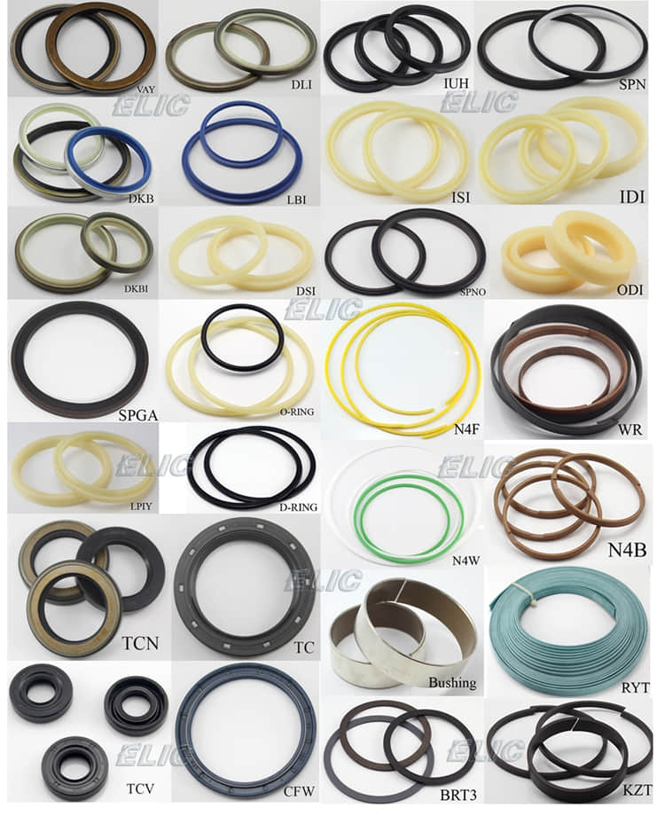 R210-7 R220-9S excavator arm cylinder seal kit 31y1-15230 31y1-15235 for hyundai R210-7 R220-9S excavator arm cylinder seal kit 31y1-15230 31y1-15235 for hyundai