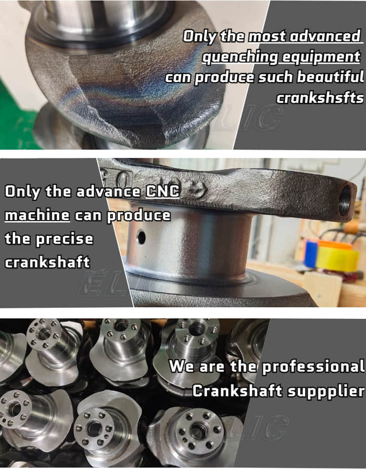 zx200 zx200-3 zx240-3 excavator 4hk1 engine crankshaft 8980292700 897352342 for hitachi