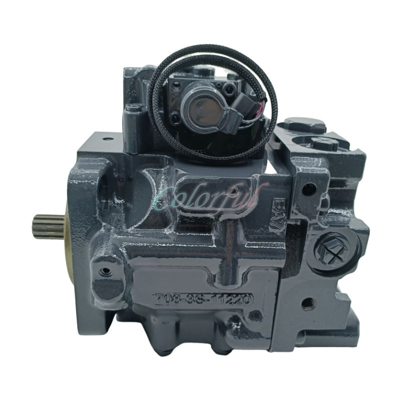 komatsu d275a-5d dozer hydraulic fan pump 708-1t-00420