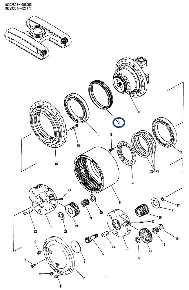 KOBELCO SK200 SK220 SK250 floating seal ZD57F30040 ZD58F30040